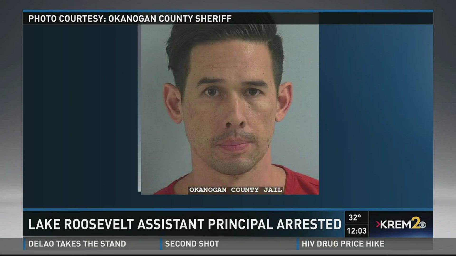 Asst. Principle at Lake Roosevelt Elem. arrested