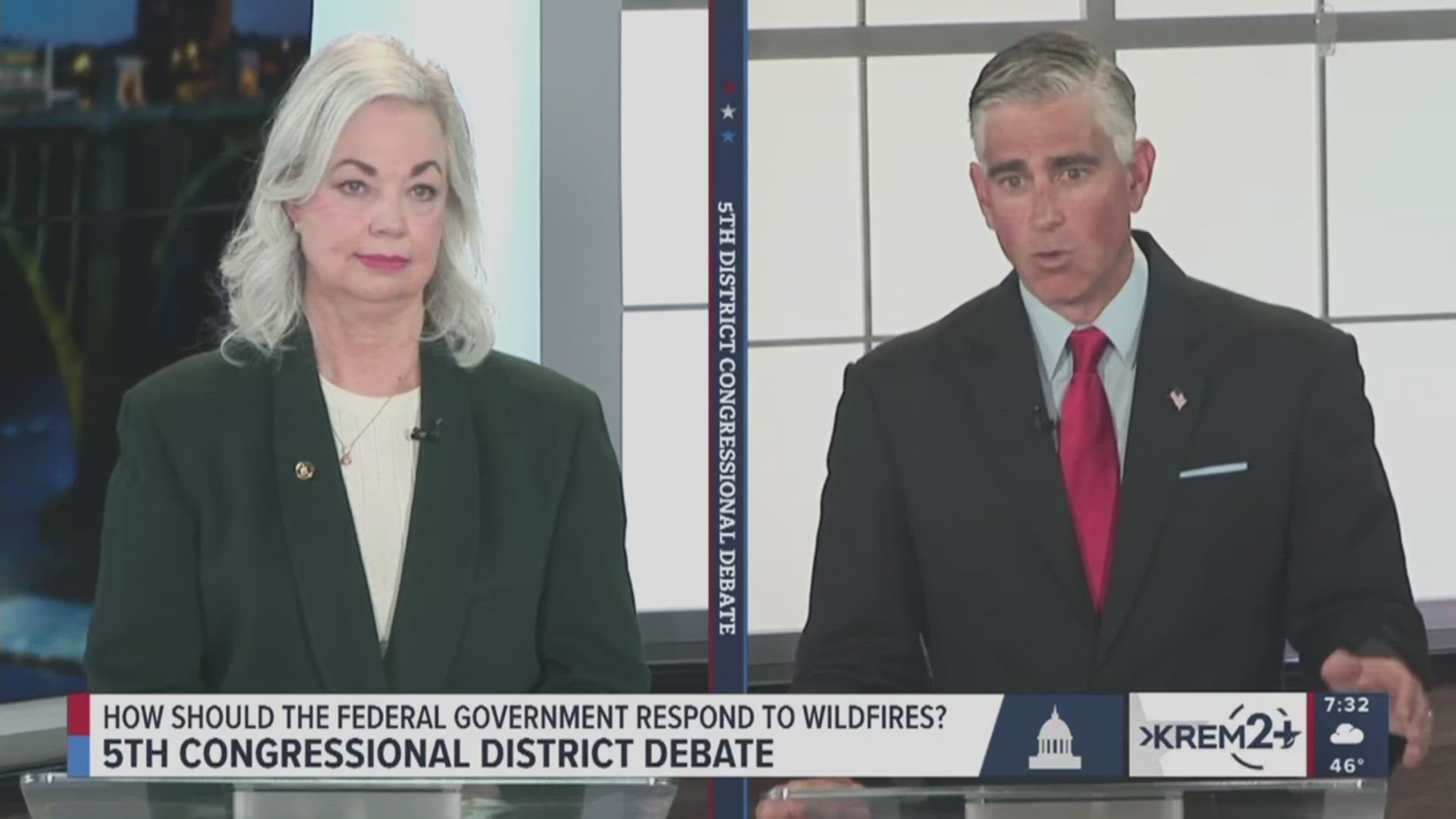 You can watch the full debate on KREM 2+