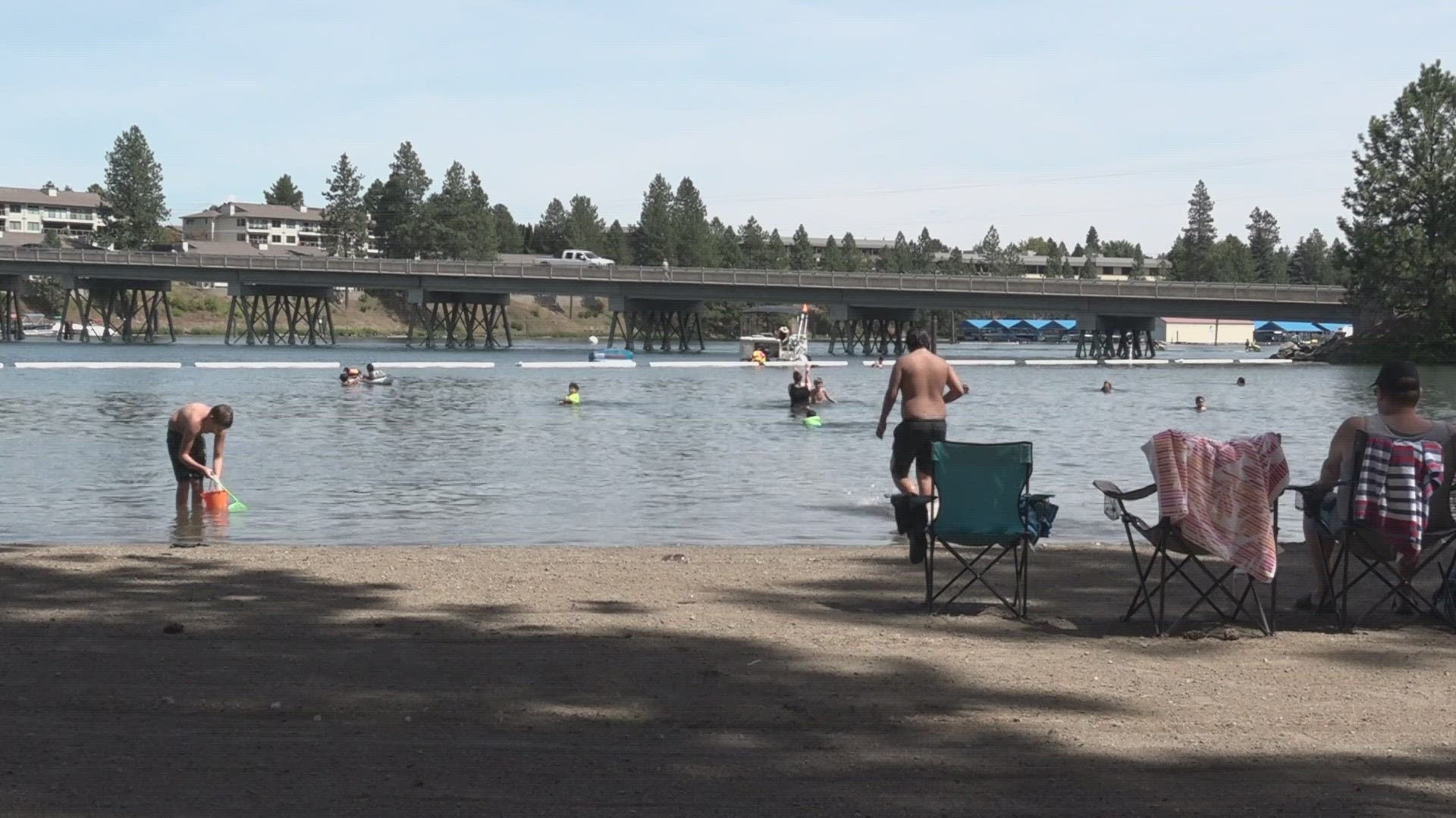 The fire burned 80 acres, though beachgoers are thankful it wasn't worse.