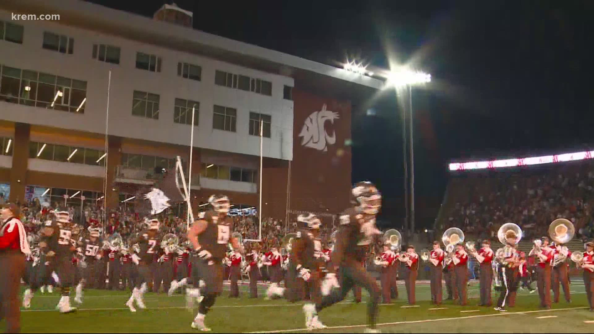 With no fans or band allowed, Martin Stadium will be lacking its normal sound. WSU recreated the sounds for home games to give it a gameday feel.