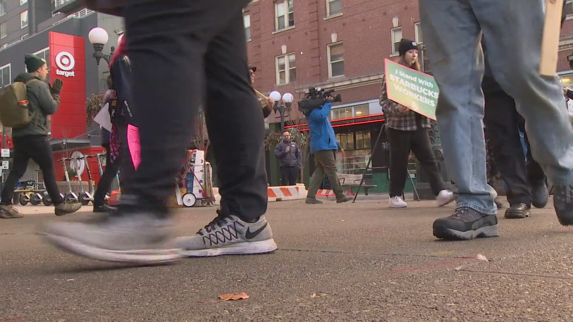 You can't beat us': Starbucks workers to strike in 'Red Cup