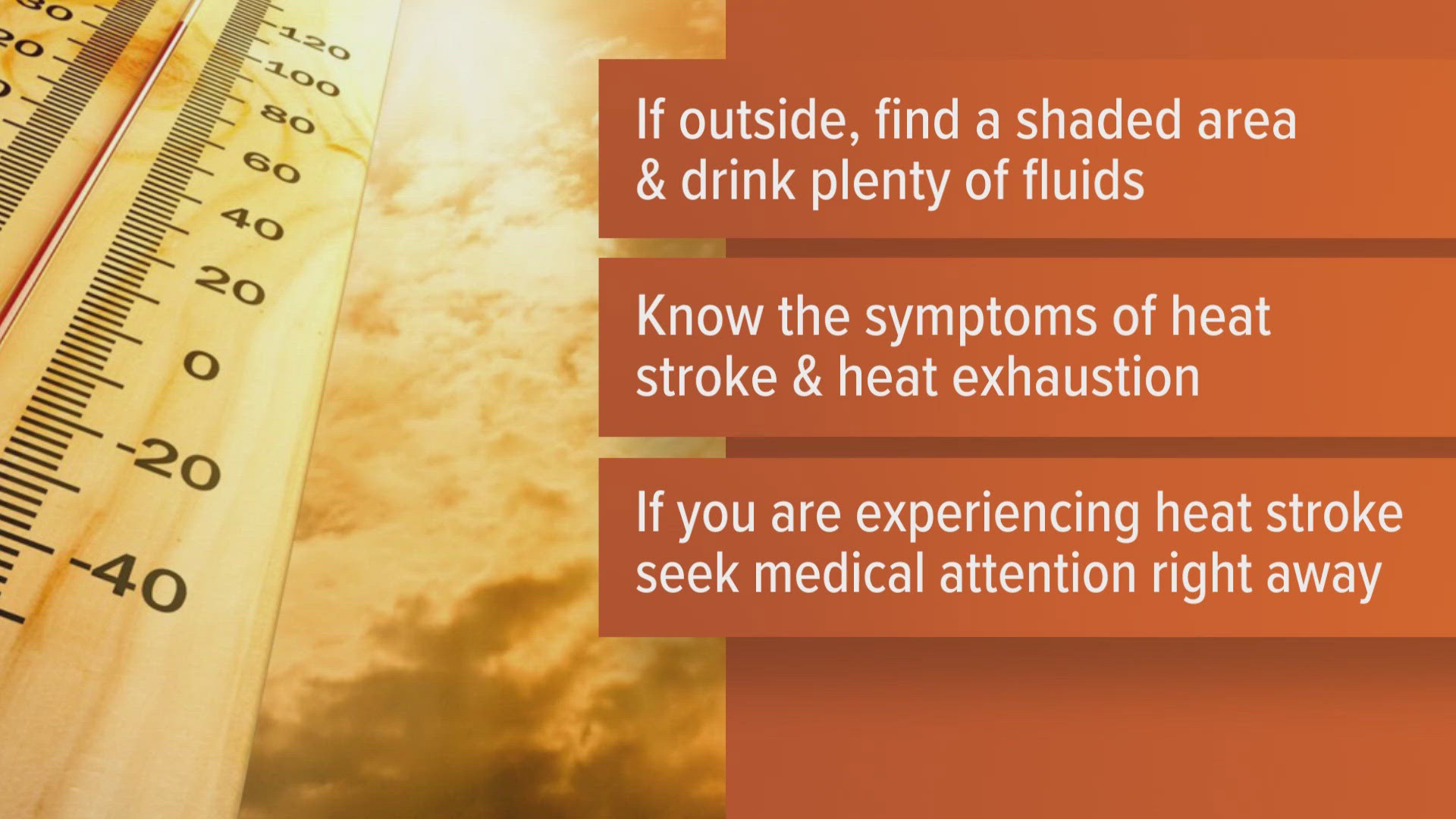 Sara d'Hulst is a pediatrician at Multicare and she shares tips on how to protect yourself from the extreme heat.