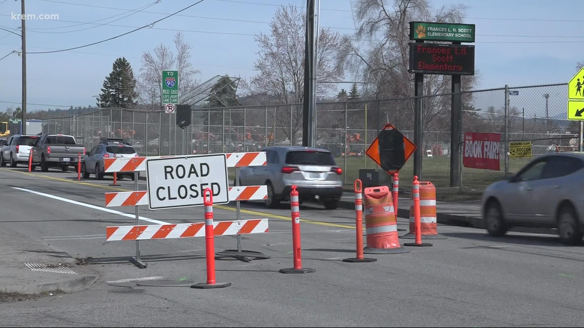 If you've driven through Thor and Freya this past week, you may have experienced some stress. KREM 2's Amanda Roley breaks down how traffic should flow in this area.