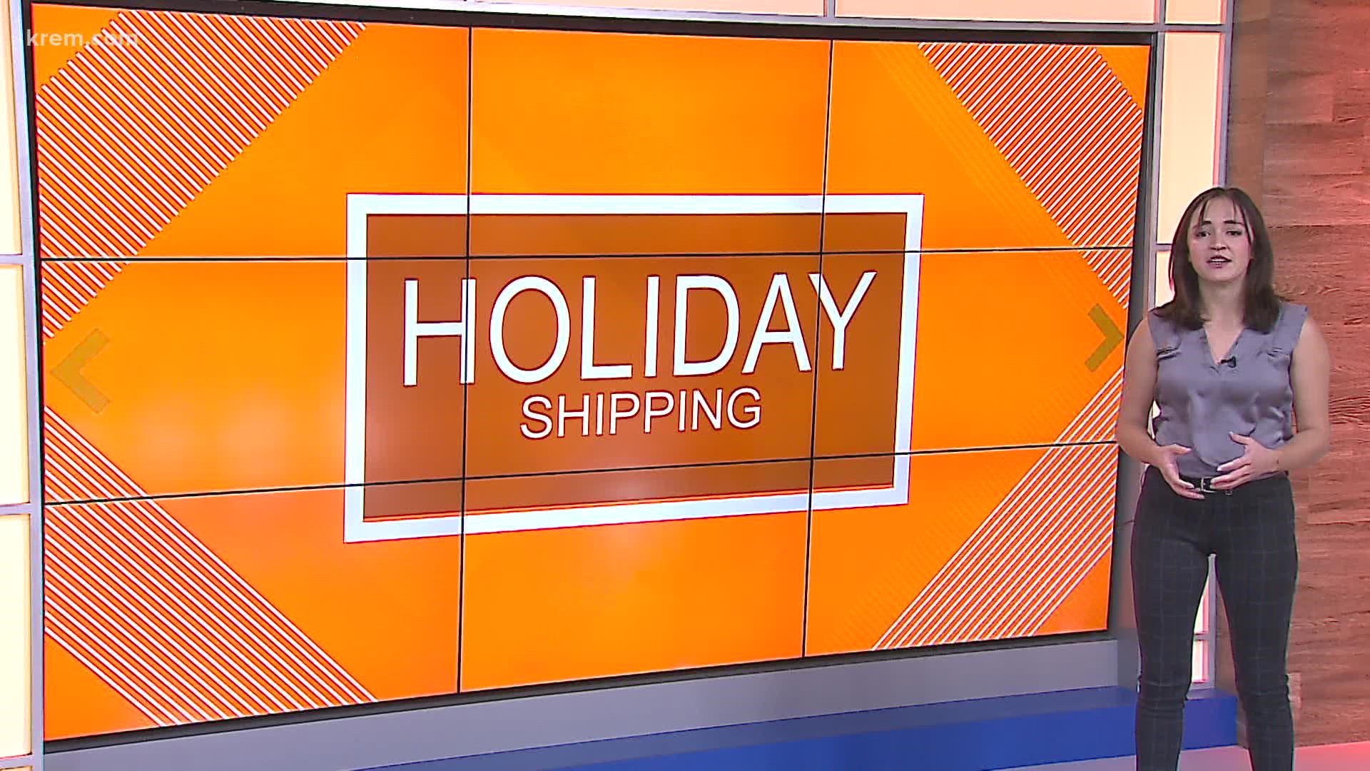 Plus time is running out to get your gifts shipped for the holiday. Here are the deadlines for sending your packages with USPS, UPS, FedEX before Christmas.
