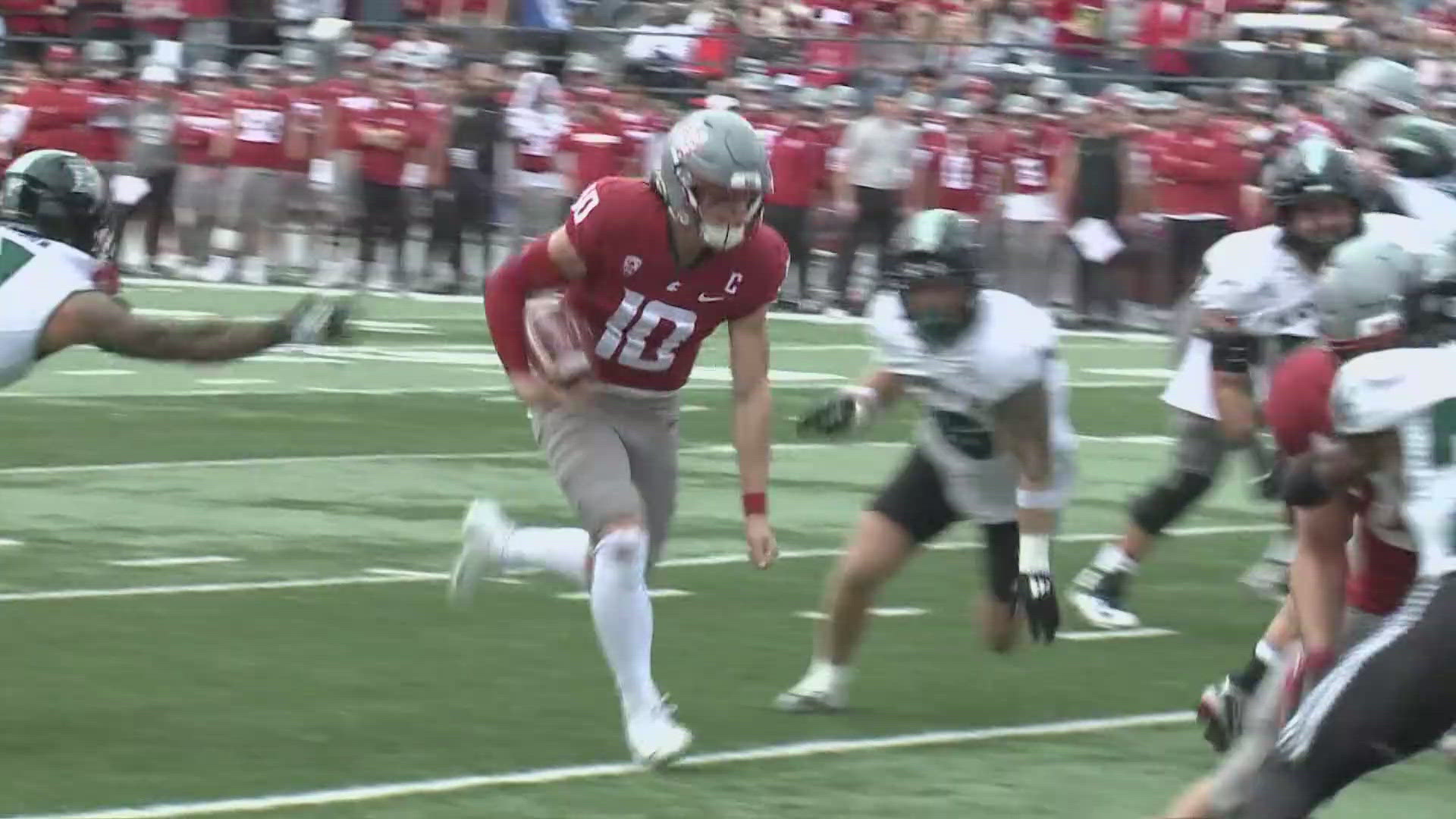 Several WSU football players have been recognized for their performance on the field following the collapse of the Pac-12.