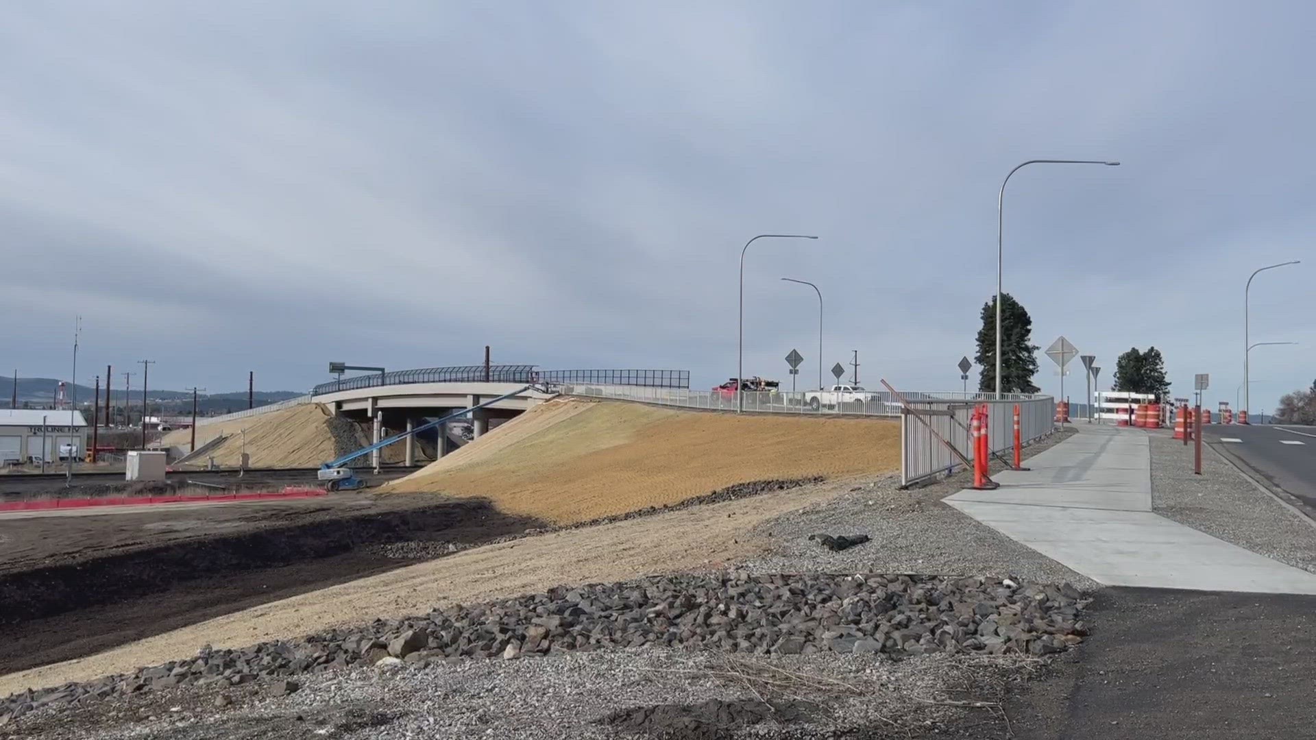 Barker Road at Trent Avenue opens back up this week in Spokane Valley after two years of work to build a bridge over the train tracks.