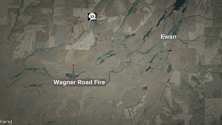 Wagner Road Fire grows to 4,000 acres in Whitman County