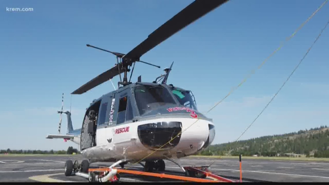 Spokane Co Sheriffs Helicopter Makes Amazing Rescue