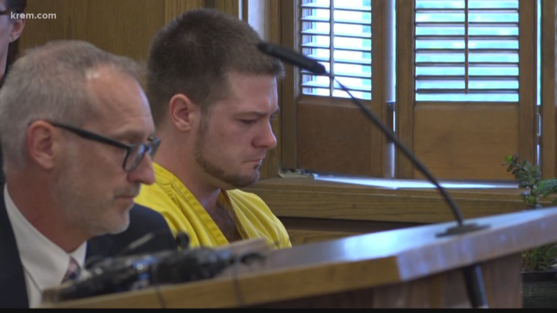 Today's sentencing comes just a few weeks after Nicholas Holden pleaded guilty to second degree murder for killing his girlfriend on Thanksgiving last year. (6-1-18)