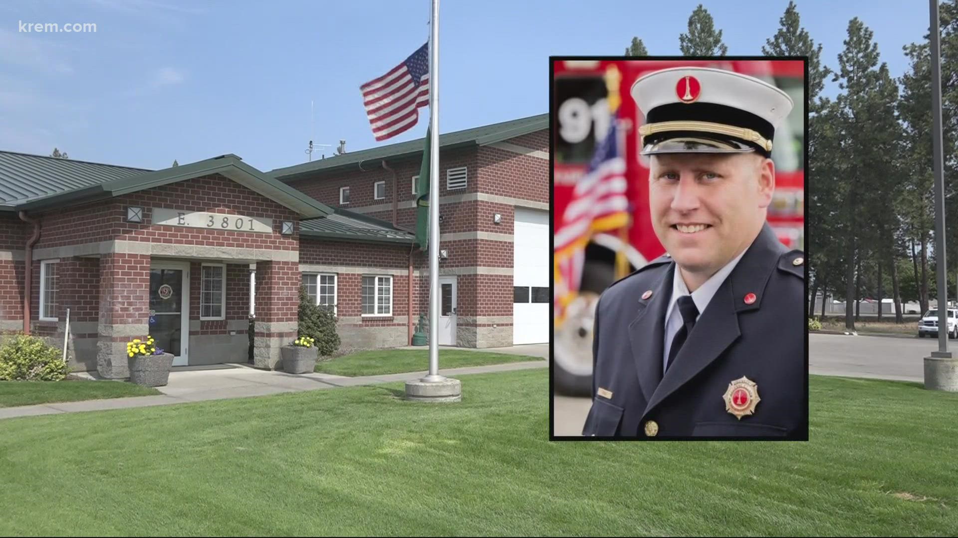 Cody Traber was an 18-year veteran of Spokane County Fire District 9. He also served at Stevens County Fire District 1, Cheney Fire Department and DNR.