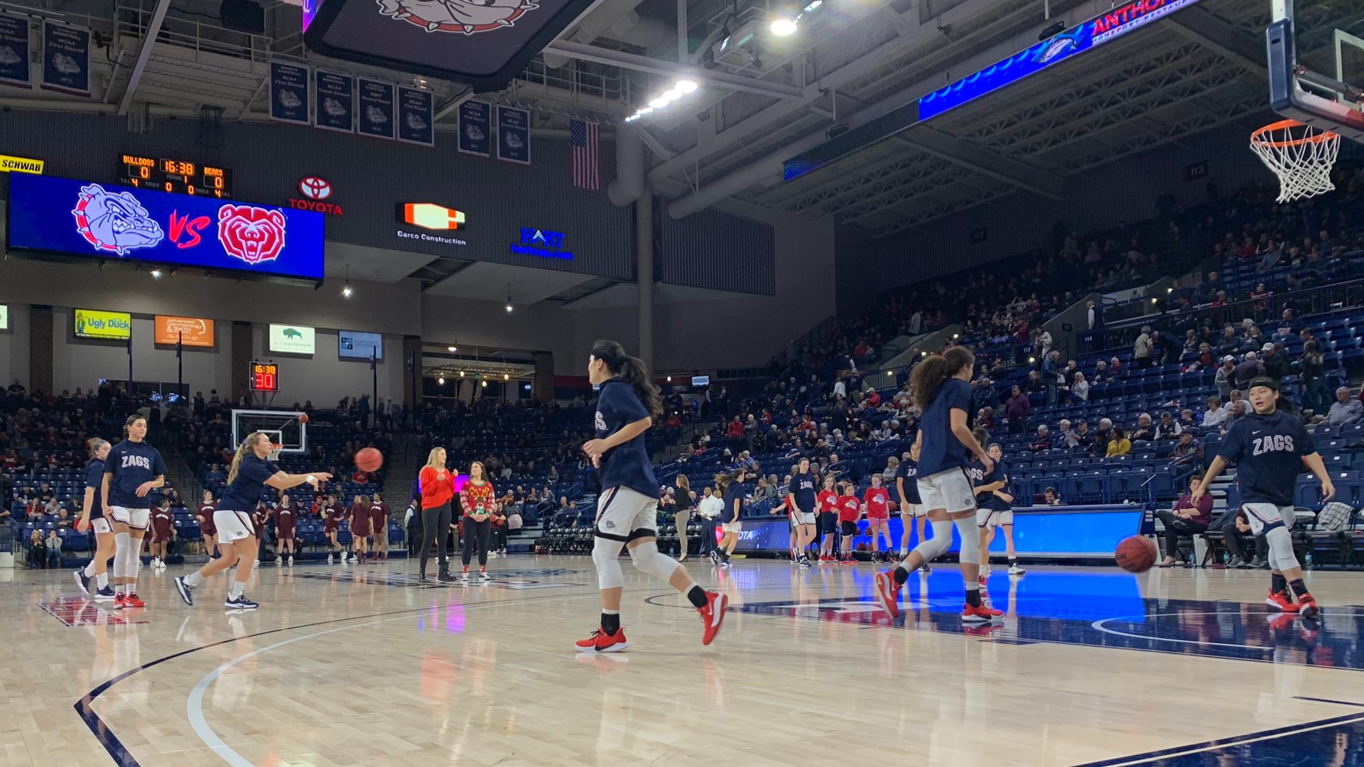 The Gonzaga women wrap up their non-conference schedule at 11-1.