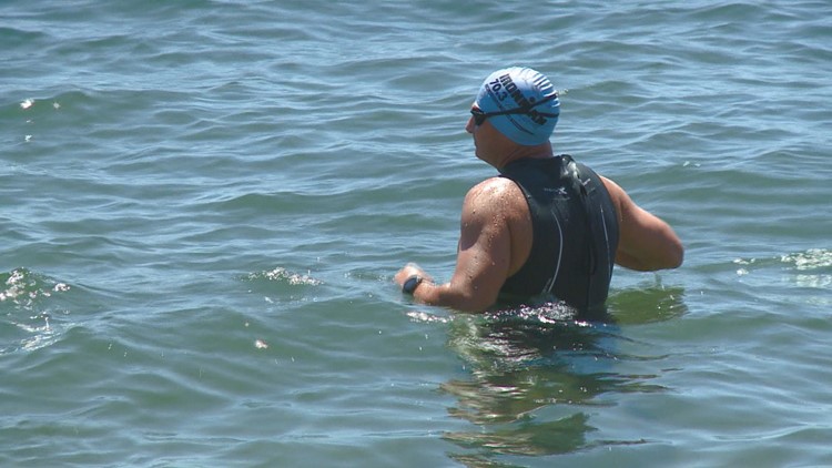 Ironman competitors brace for hot temperatures on Sunday