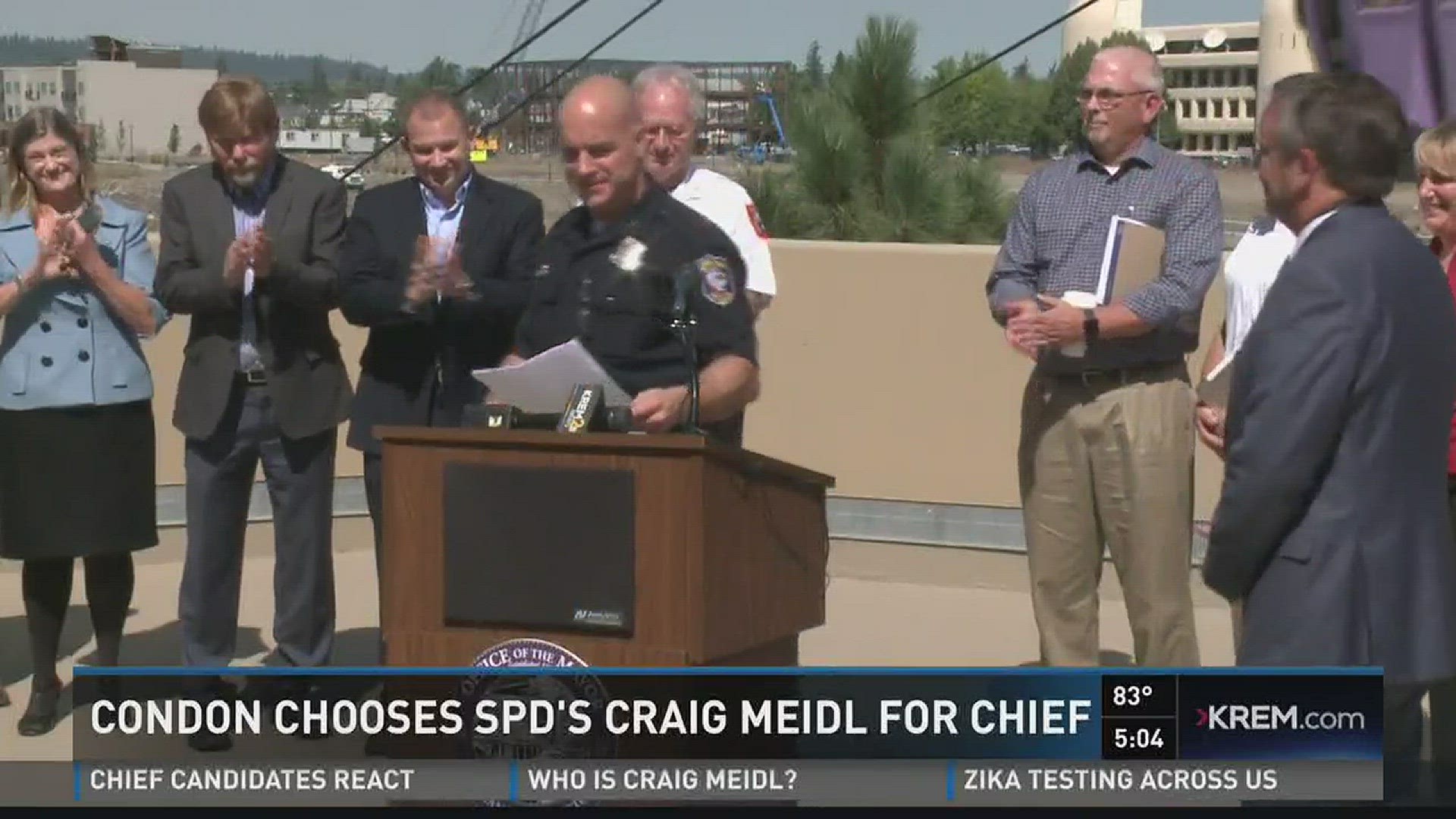 Condon chooses SPD's Craig Meidl for chief