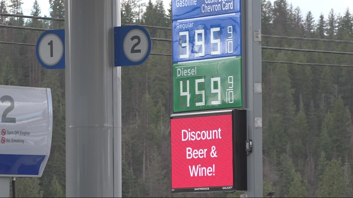 Coeur d'Alene gas station has lowest prices in town