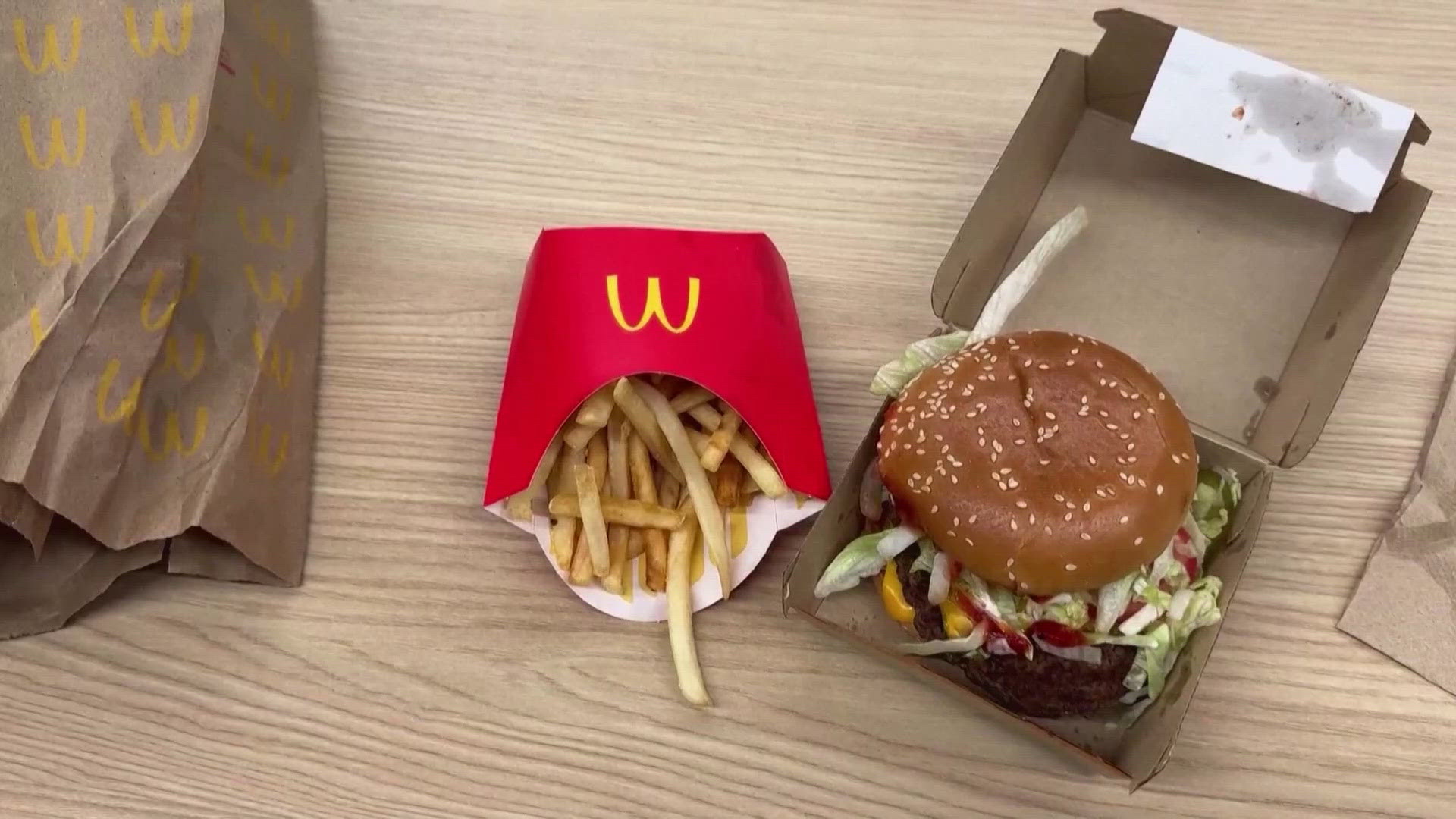 No source of the E. coli outbreak has been identified, but officials are focused on slivered onions used on the chain's Quarter Pounder burger.