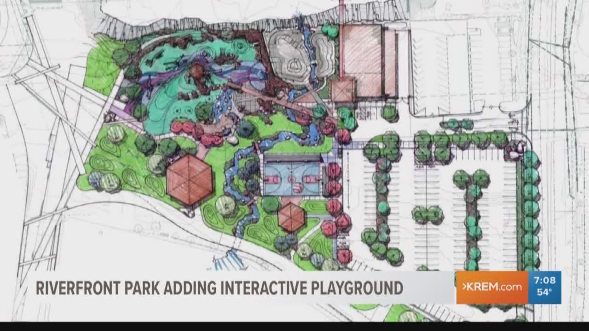 By late summer or early fall of 2020, Riverfront Park will have an interactive playground that will be almost an acre in size.