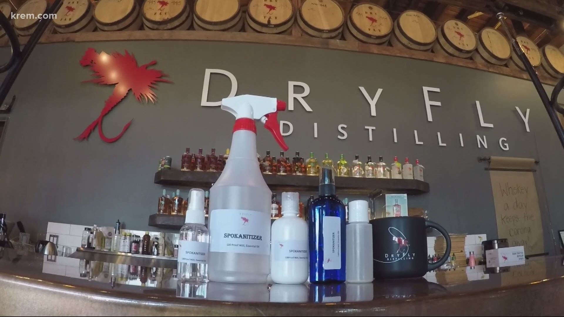 Dry Fly Distillery in Spokane was initially told they would have to pay over $14,000 for making what's considered an over-the-counter drug.
