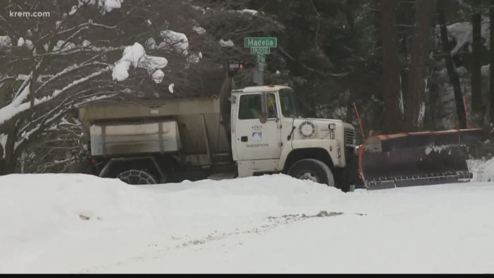 Spokane County plow workers have faced threats as they work to clear streets. County officials are worried this could get worse as more snow is on the way.