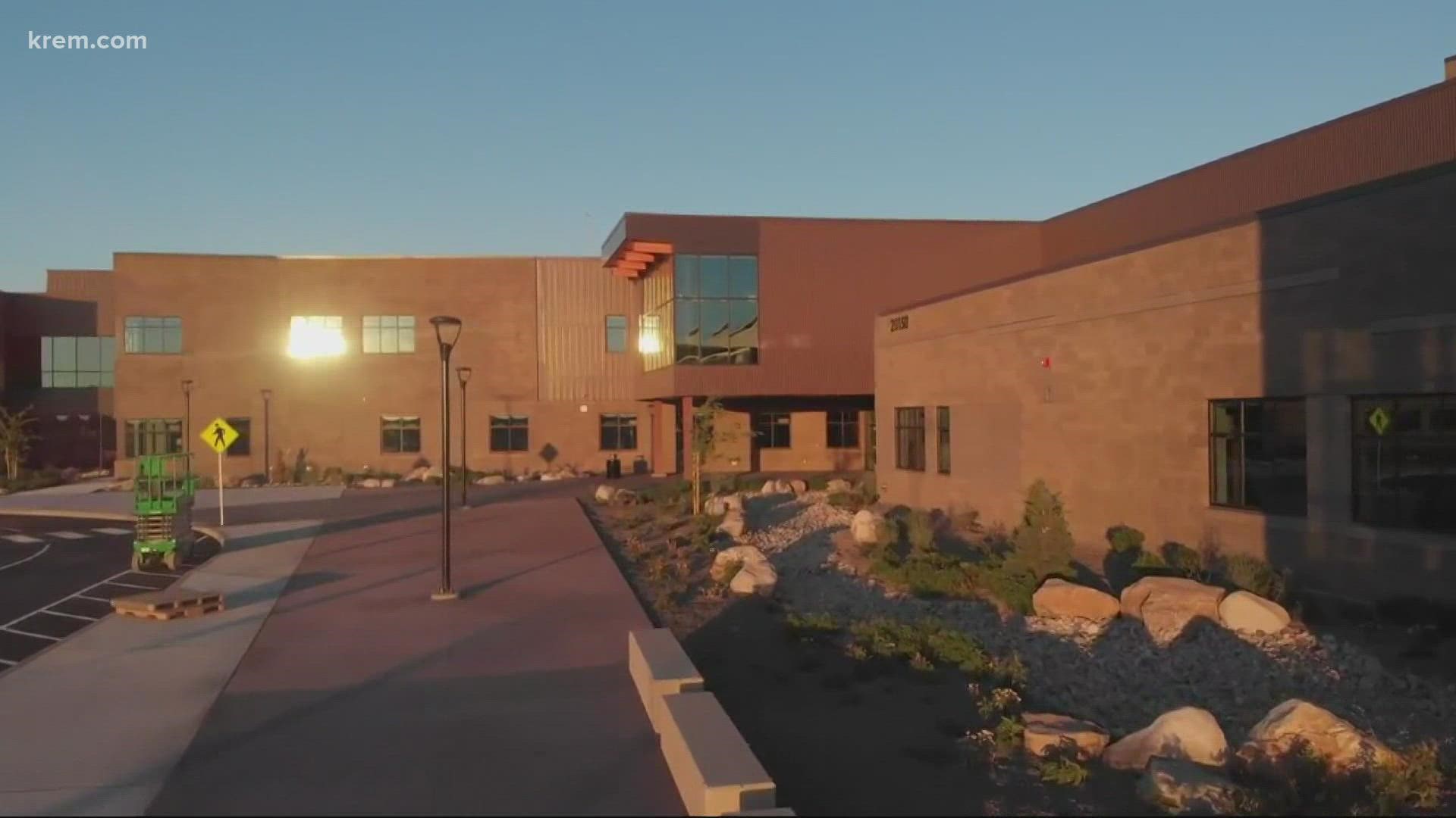 The new Central Valley School District building is the first high school to open in Spokane County in more than 24 years.