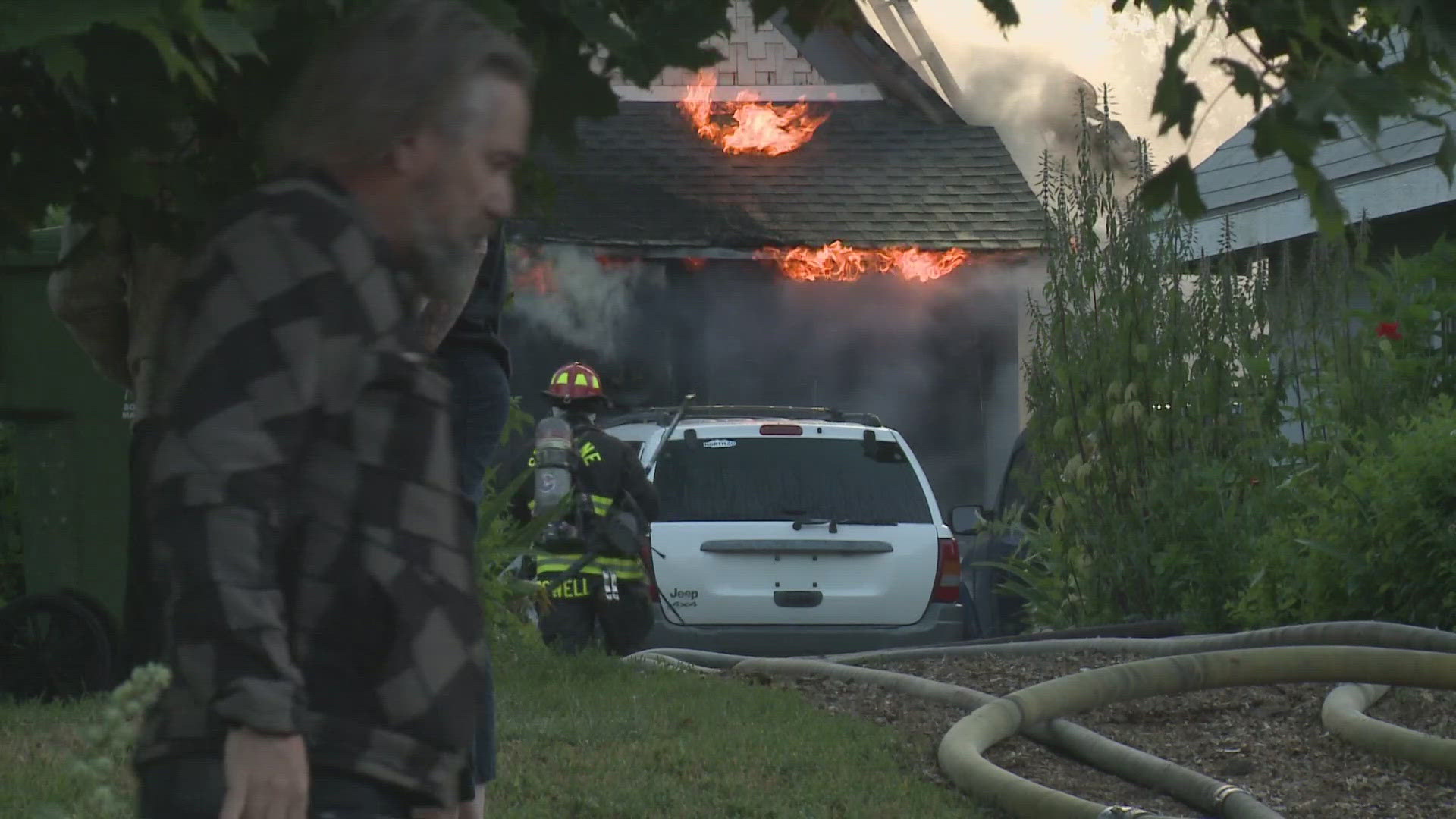 Early morning fire burns two homes in Spokane | krem.com