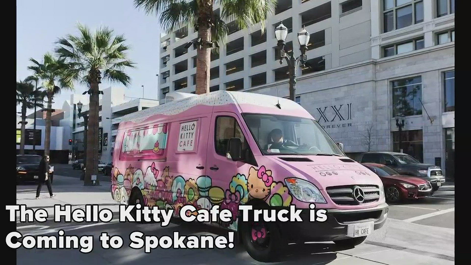 The Hello Kitty Caf� Truck is visiting Spokane on Saturday, April 21. This is the truck's first visit to the Lilac City.
