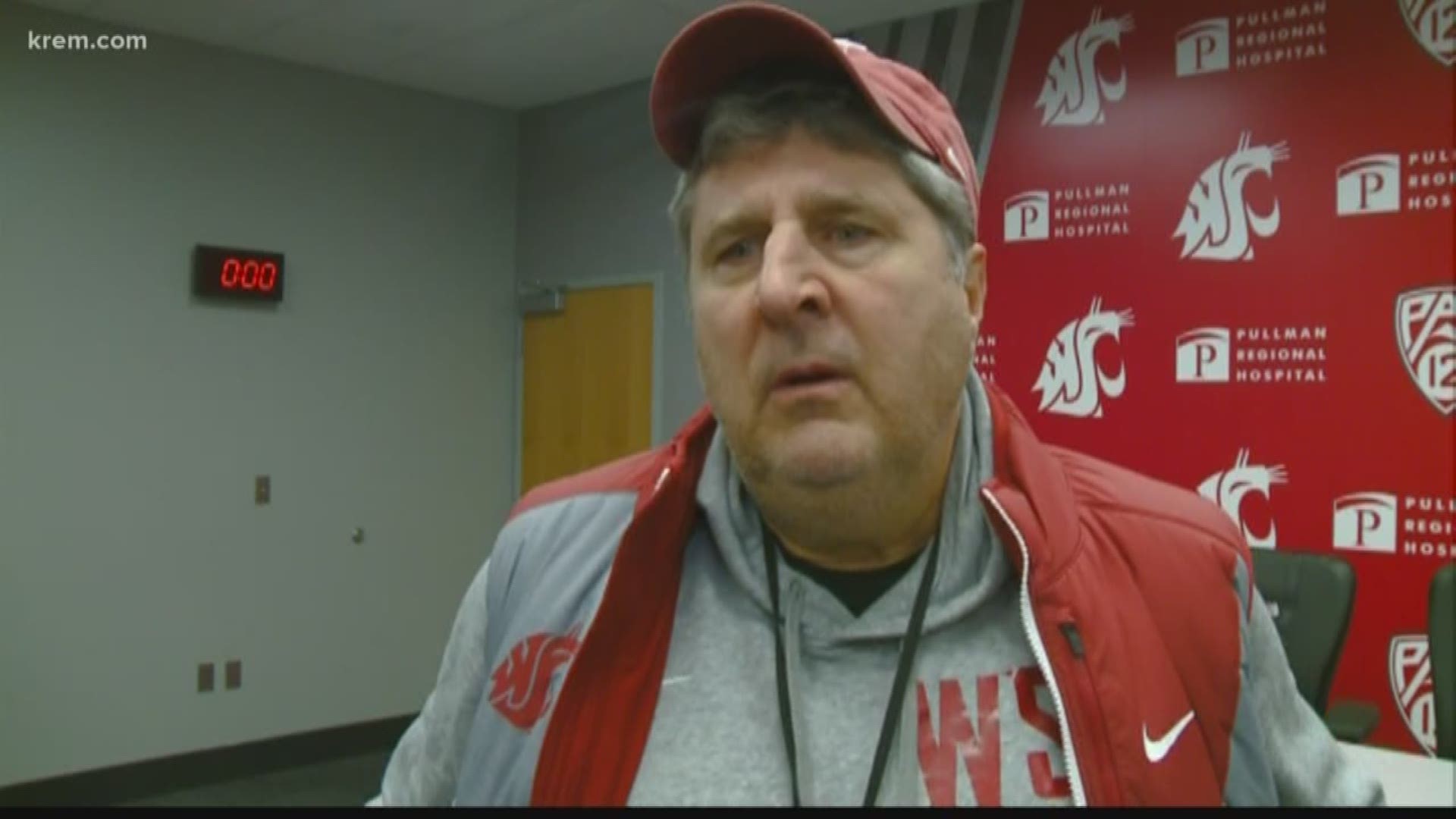 Leach told KREM's Karthik Venkataraman he never planned on leaving WSU. He signed a contract extension through 2024 on Thursday.
