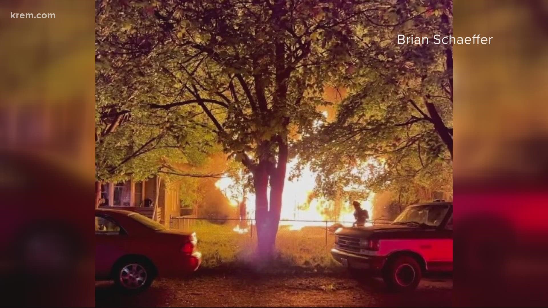 One person found dead in Spokane house fire