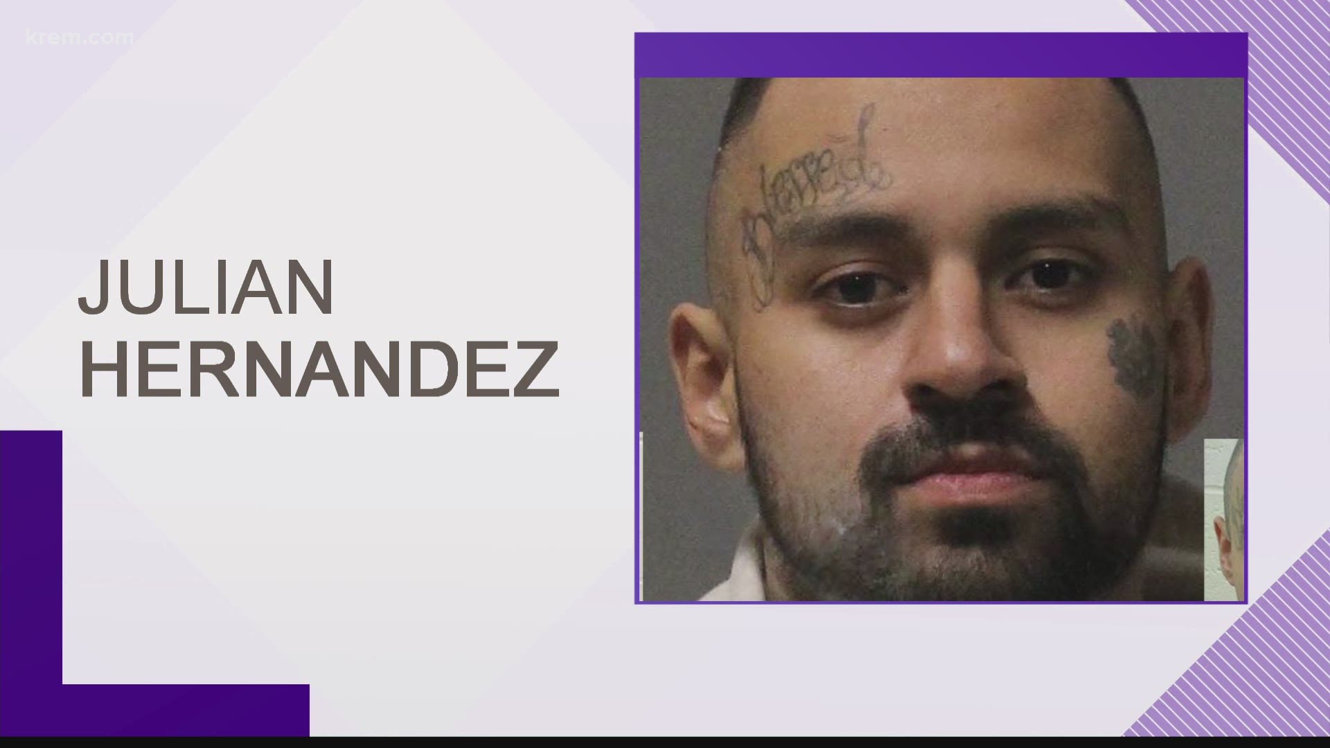The situation started out as a wellness check. When deputies contacted the suspect, later identified as 28-year-old Julian Hernandez, he lied about his name and fled