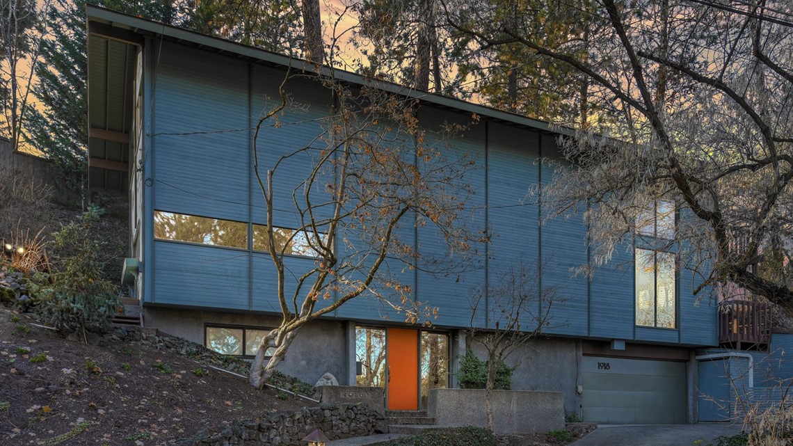 Historic midcentury modern home for sale in Spokane