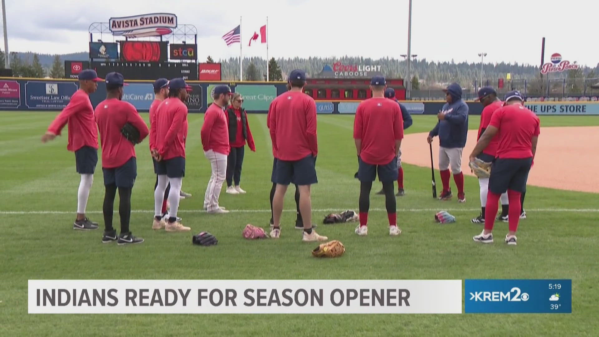 We are two days away from the first pitch for the Spokane Indians.