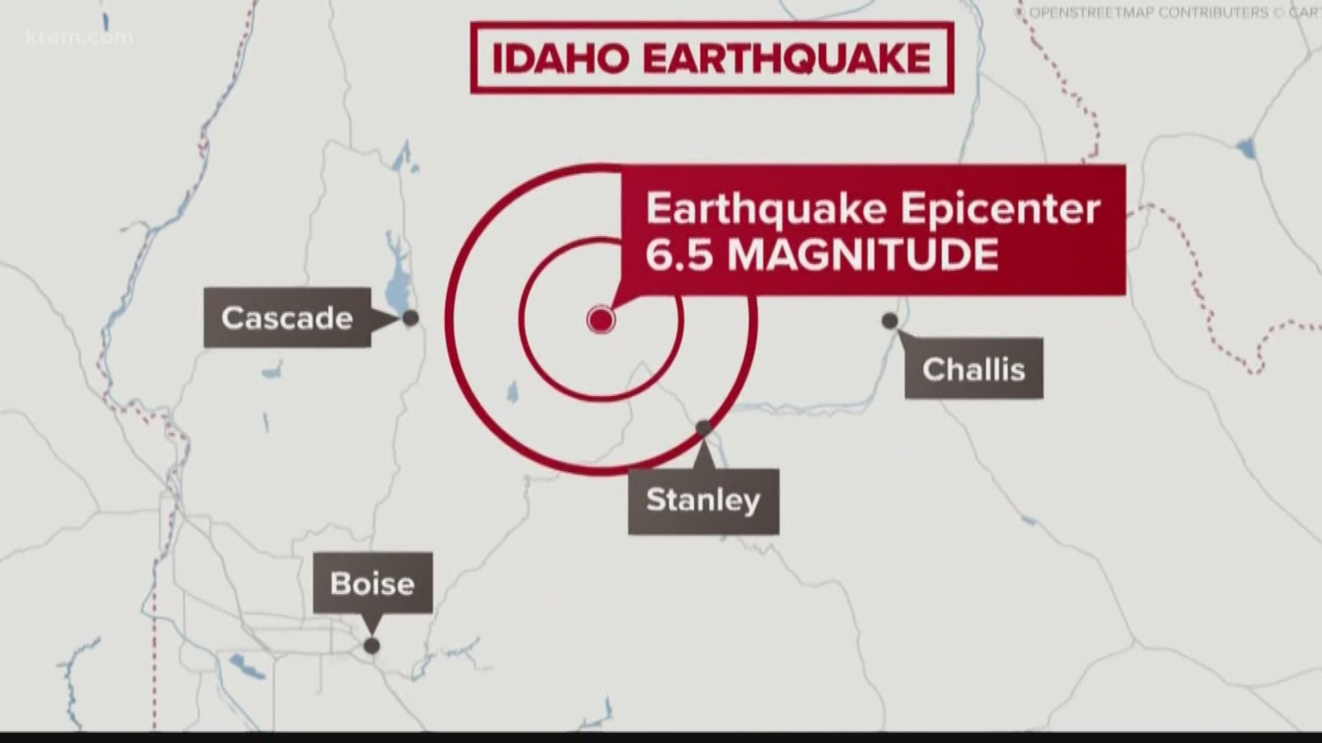 While Tuesday's earthquake in Central Idaho was one of the largest in its history, geologist say it's not uncommon for them to happen in the region.