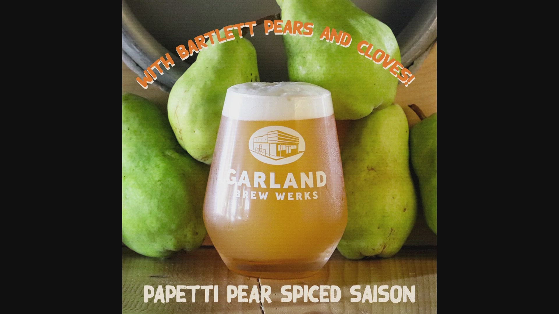 Garland Brewers unveiled the new beer in honor of Papetti, naming it "Papetti Pear Spiced Saison."