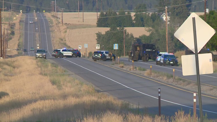 Suspect safely arrested after hours-long standoff near Bigelow Gulch and Lehman Road