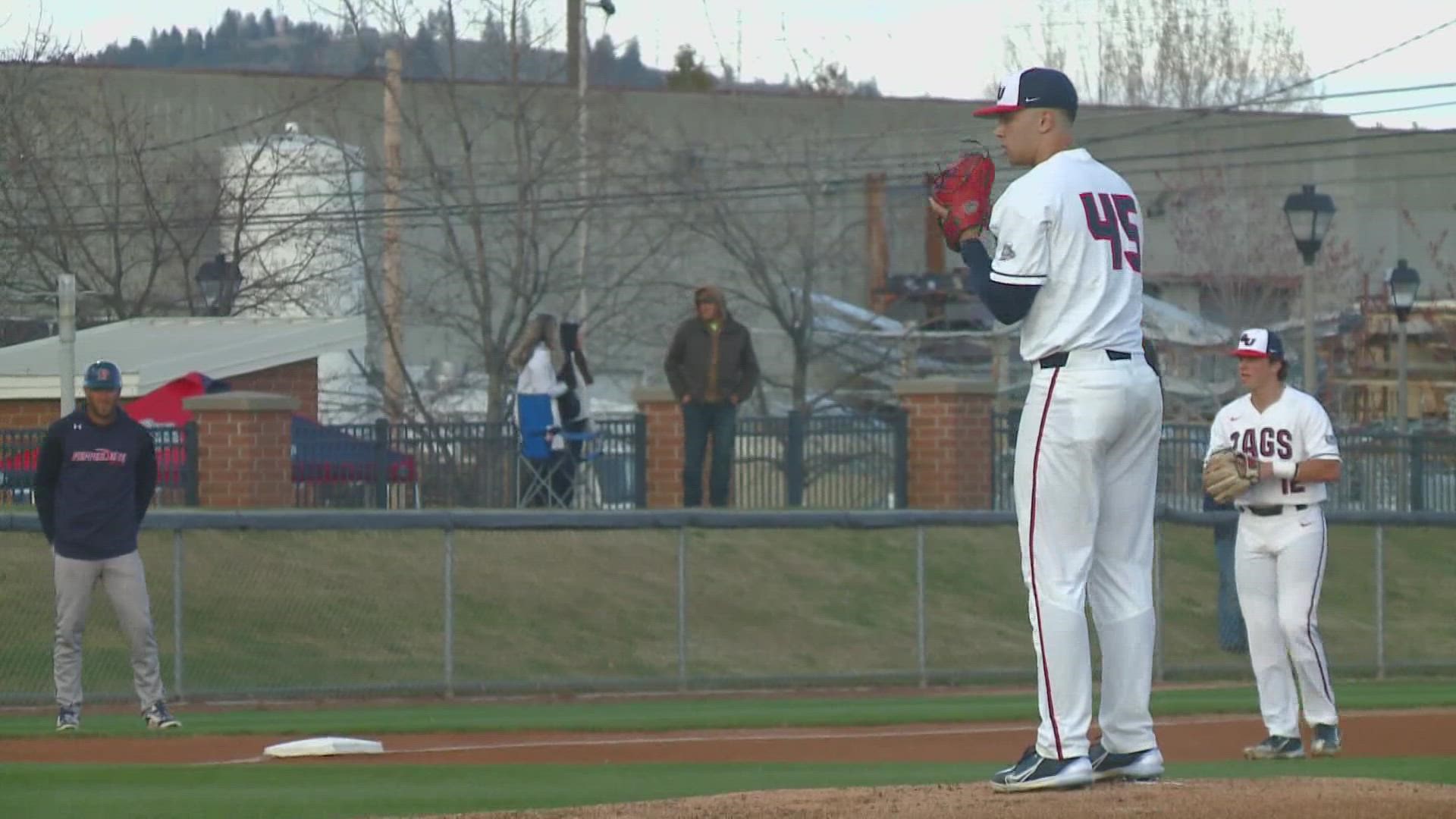 Gonzaga ace Gabriel Hughes is expected to be taken on day one of the MLB Draft which begins on Sunday afternoon.