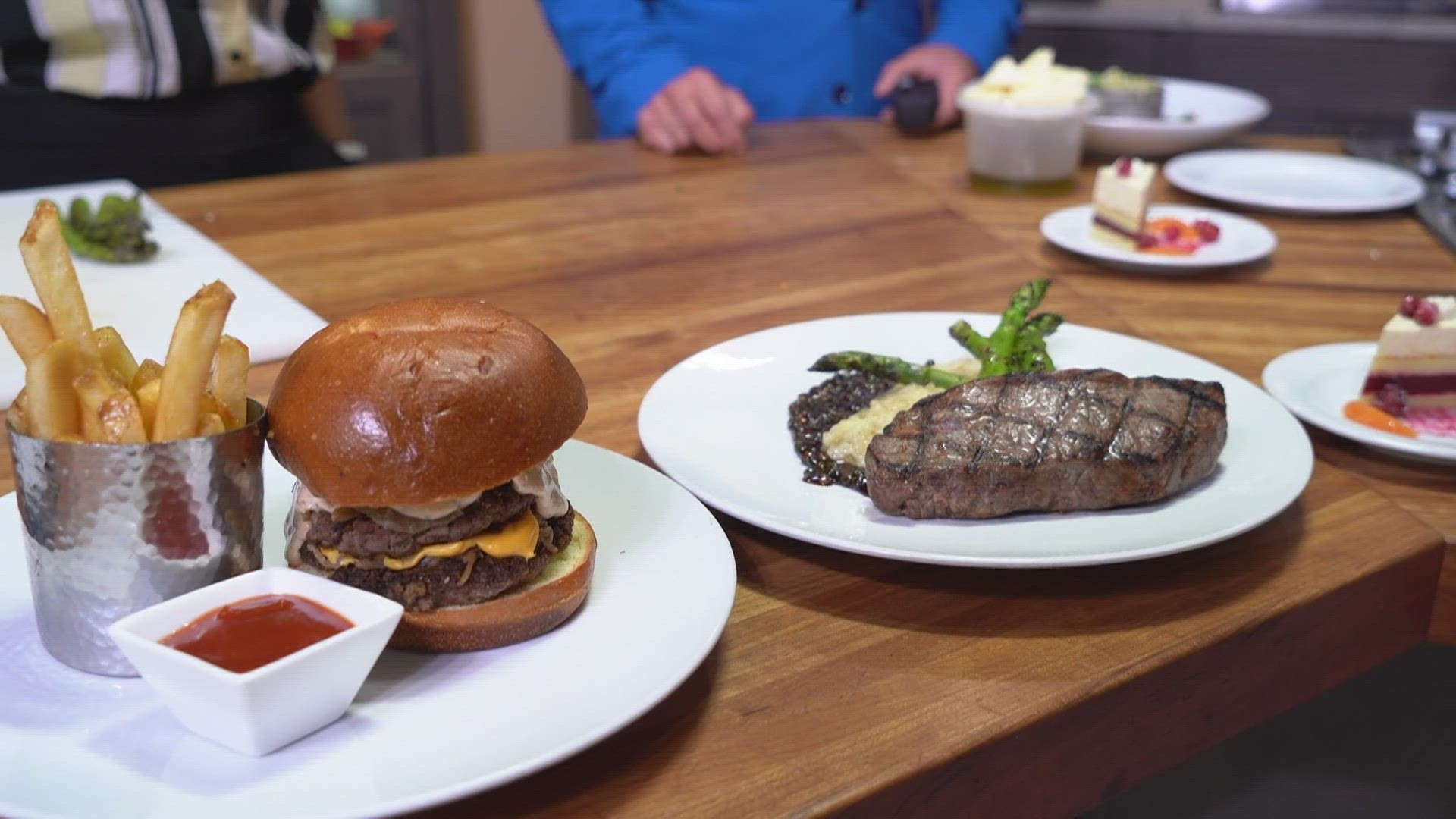 Chef Tyler from Masselow’s Steakhouse at Northern Quest came in studio to show off their $45 restaurant week offerings.