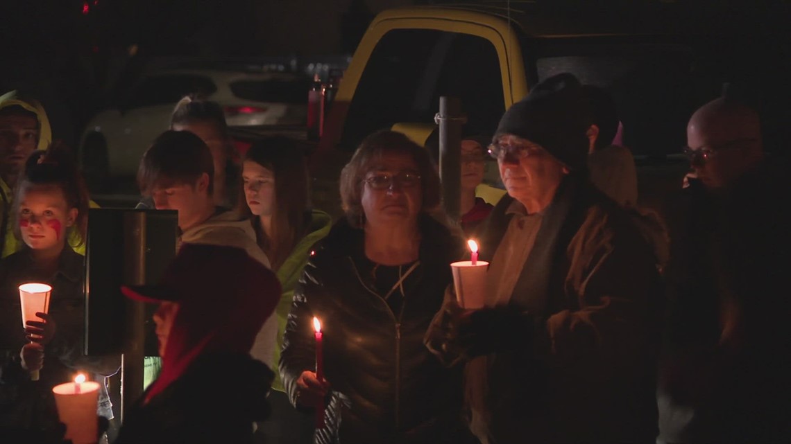 'She was loved' | Medical Lake community holds vigil for 11-year-old ...