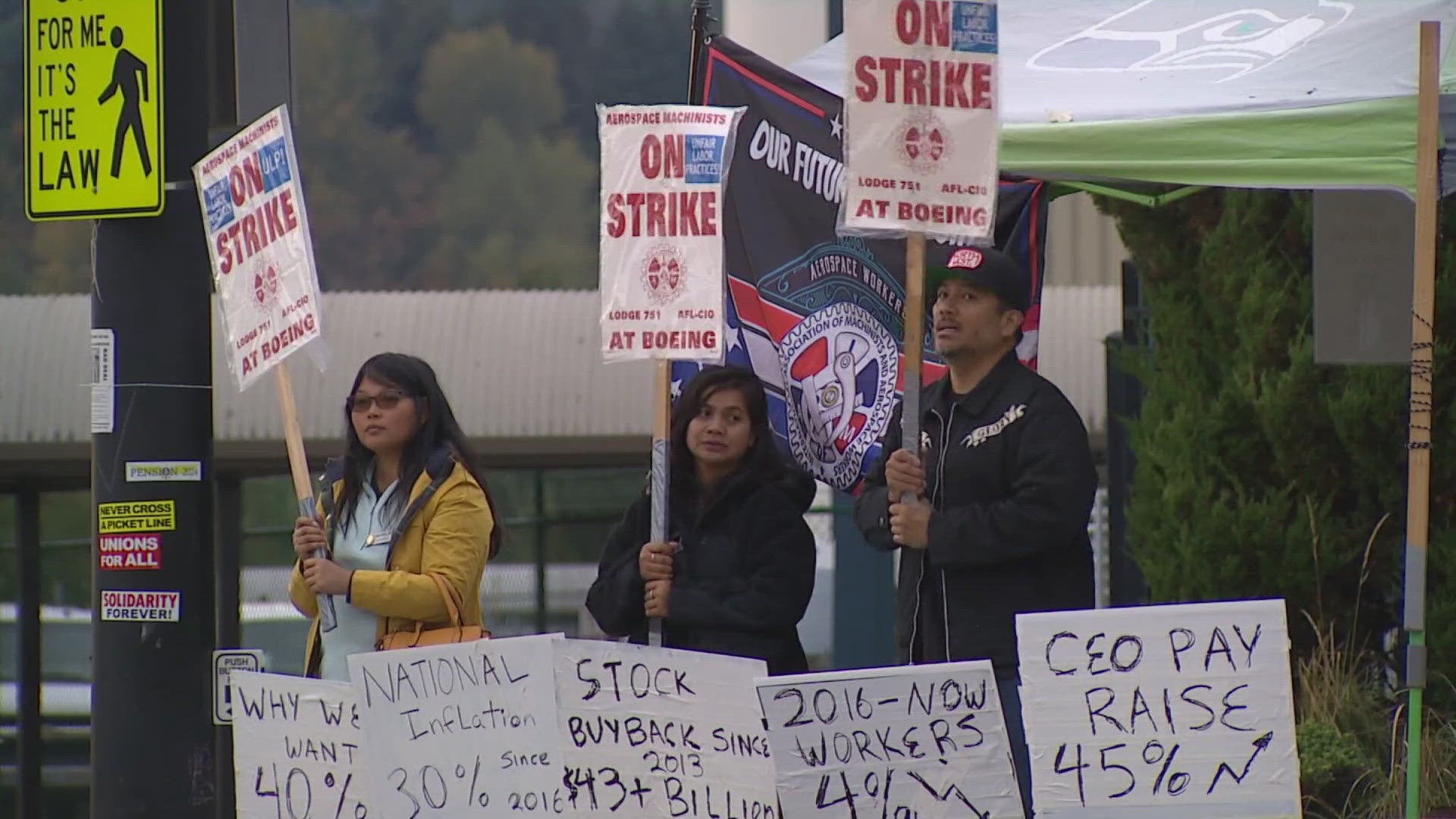 Boeing machinists have been on strike for an entire month and on Friday, the company announced that 17,000 people will be laid off.