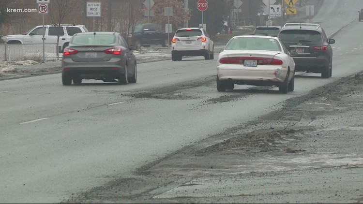 Spokane County ramps up pothole repairs in response to winter storms