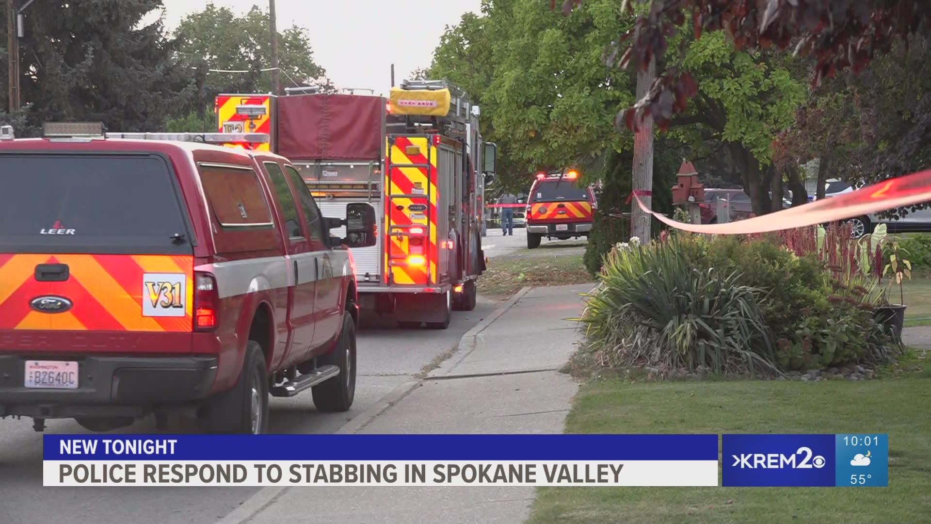 The stabbing occurred after a fight broke out between two individuals on East Boone around 4:15 p.m.