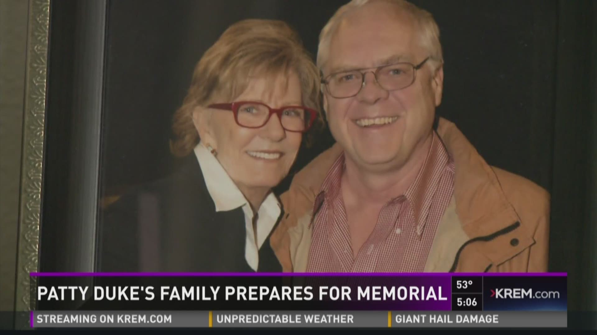 Patty Duke's family prepares for memorial