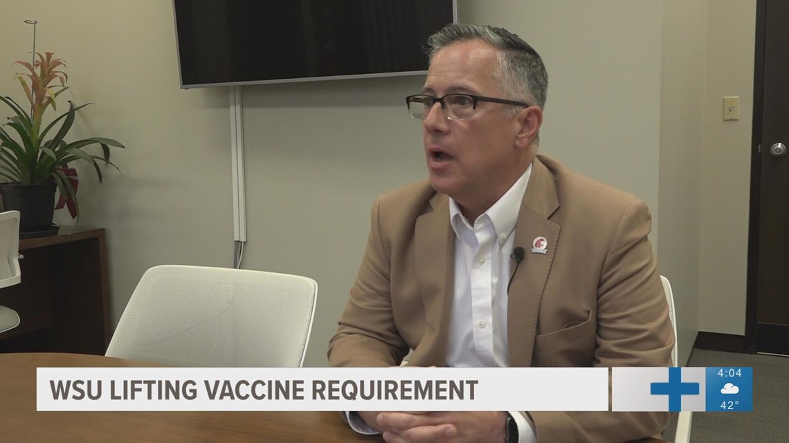 WSU lifts COVID-19 vaccine requirement for employees, not students
