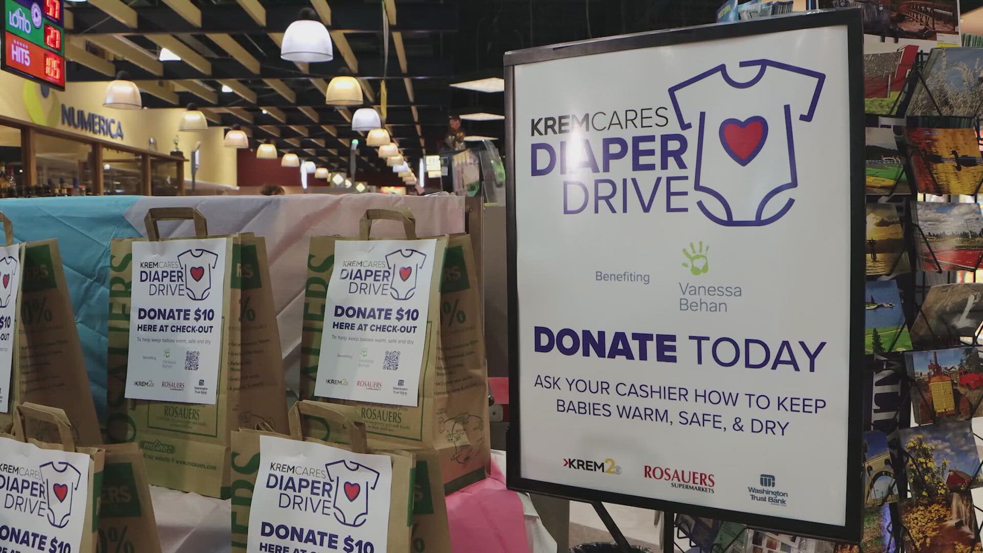 The KREM Cares 'Diaper Drive' raised enough money for more than 275,000 diapers. A huge thank you to our viewers for donating to help support local families.