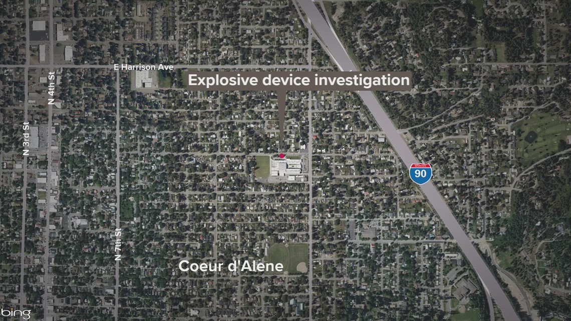 Coeur d'Alene Police investigating possible explosive device near school - Vimarsana News