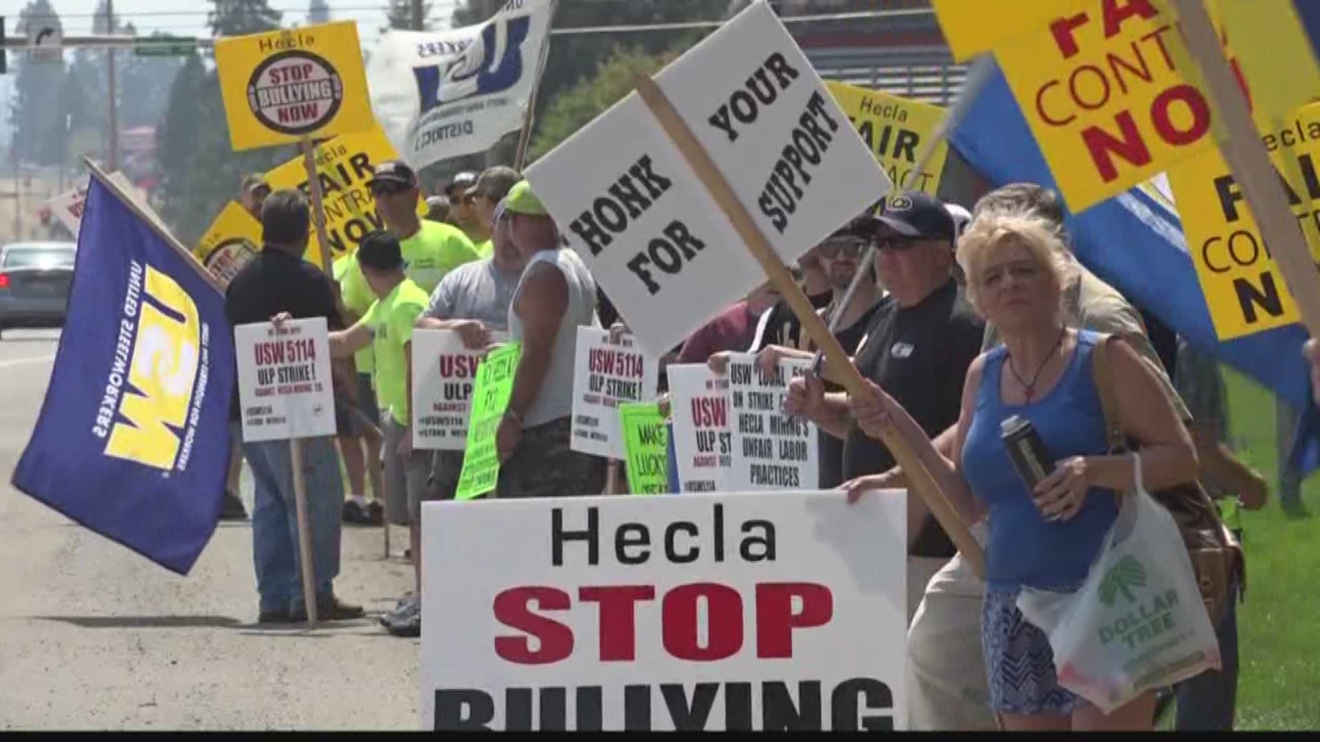 KREM 2's Amanda Roley was at a protest seeing what the next step is for the strikers.