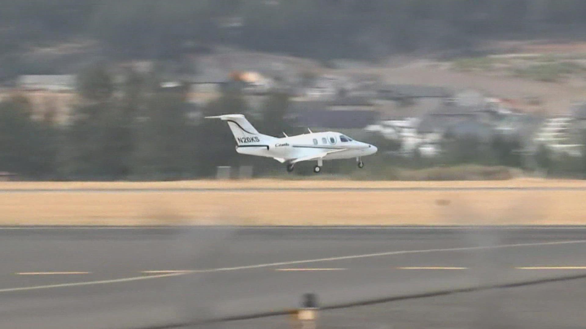 Thanks to the quick thinking and generosity of one local pilot, the girl landed Friday in Spokane to spend her final days at home instead of in a hospital.
