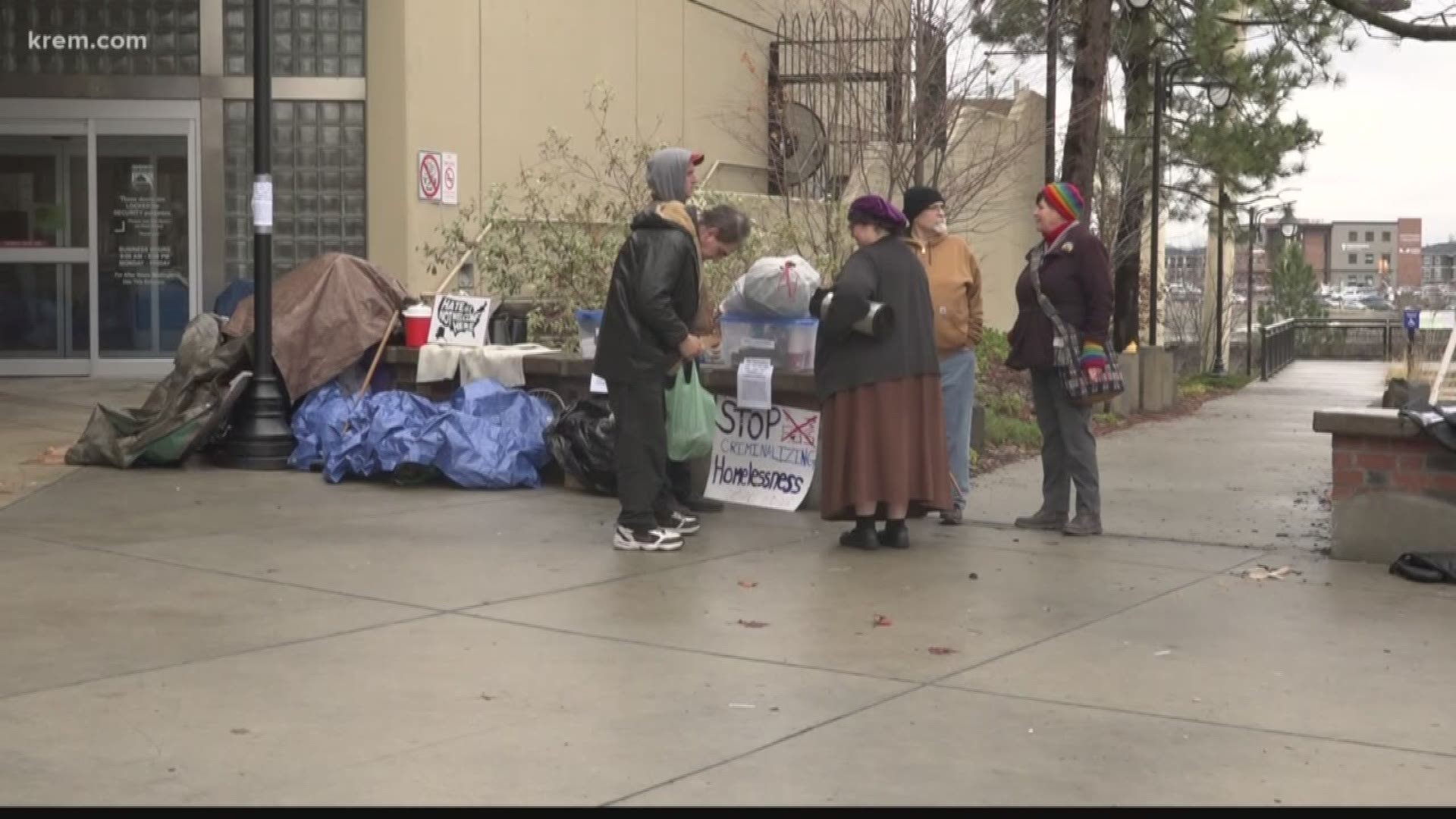 Longtime Spokane homeless activist Alfredo Llamedo passed away after his battle with liver disease. People are gathering at City Hall for a vigil in his honor.
