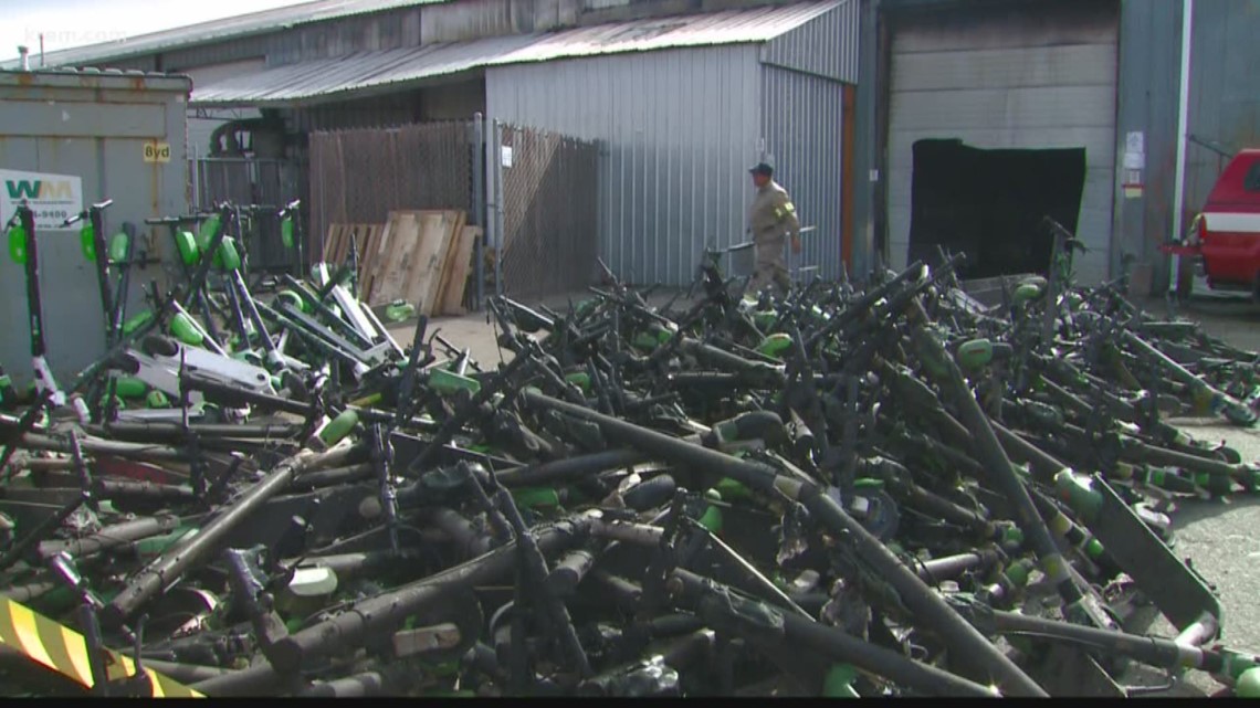 Lime scooter batteries explode after 'thermal runaway' in Spokane