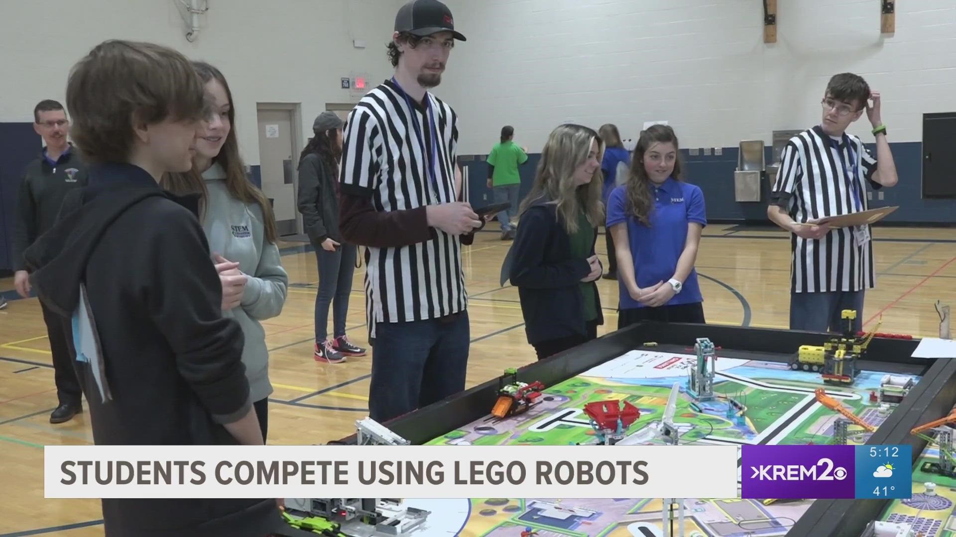 The winner of the North Idaho Lego robotics championships will have the chance to compete for the World's Championships in May.