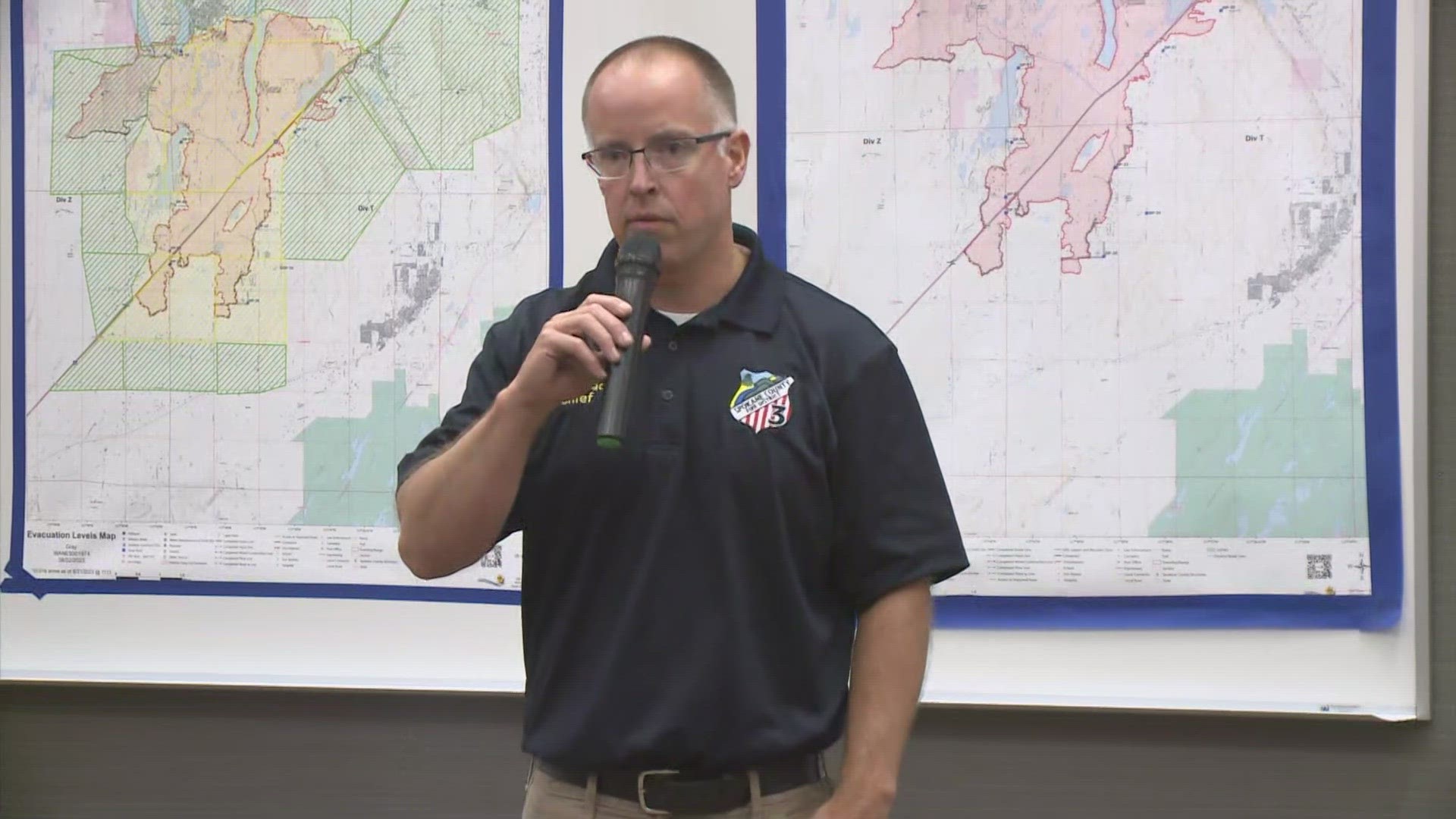 On Aug. 22, Spokane County fire crews gave the public an update on the containment of the Gray Fire, which has been burning in Medical Lake since Aug. 18.