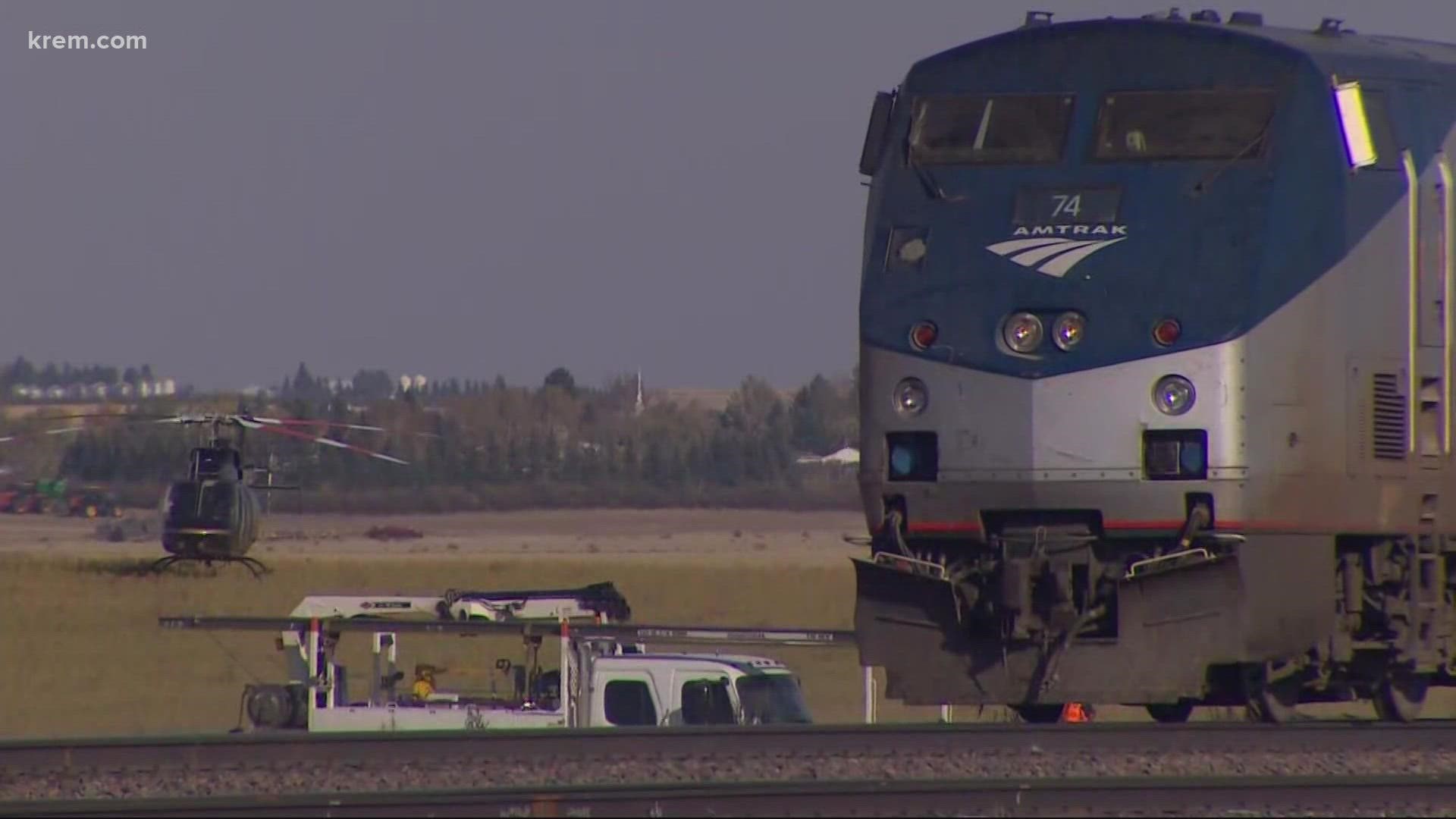 An Amtrak train carrying more than 100 people derailed in Montana, killing at least three people. Amtrak said there were injuries reported among passengers and crew.